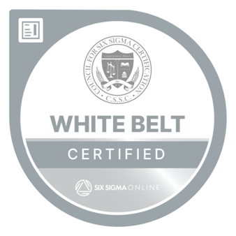 Get your White Belt Certification for Free